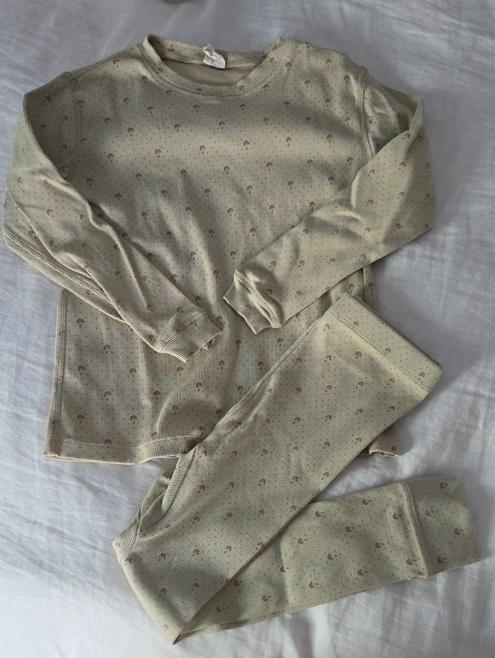 Apolina Una Jersey Set Organic Cotton Willow Green 7-9